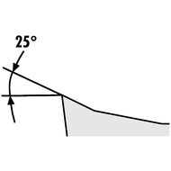 Wendeschneidplatte APKT 1003-PDF-R-R04 HW4415